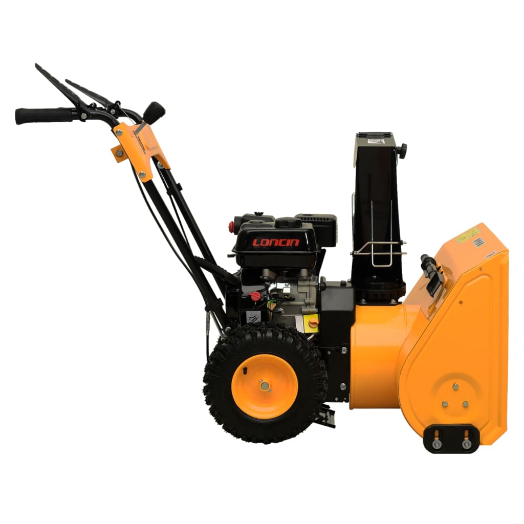 Vidaxl Snow Blower 6.5 CV giallo e nero