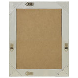 Vidaxl Wall Mirror Barroque Style 50x60 cm de color plateado