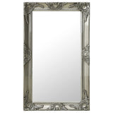 Vidaxl Miroir Miroir Baroque Style 50x80 cm Colore en argent