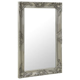 Vidaxl Miroir Miroir Baroque Style 50x80 cm Colore en argent