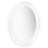 Vidaxl Wall Mirror Baroque Style 50x60 cm White