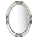 Vidaxl Wall Mirror Baroque style 50x70 cm silver colored