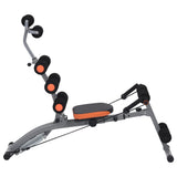 VidaXL abdominal muscle trainer L-shaped with elastic cords