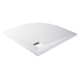 Bac de douche vidaxl 90x90 cm smc blanc