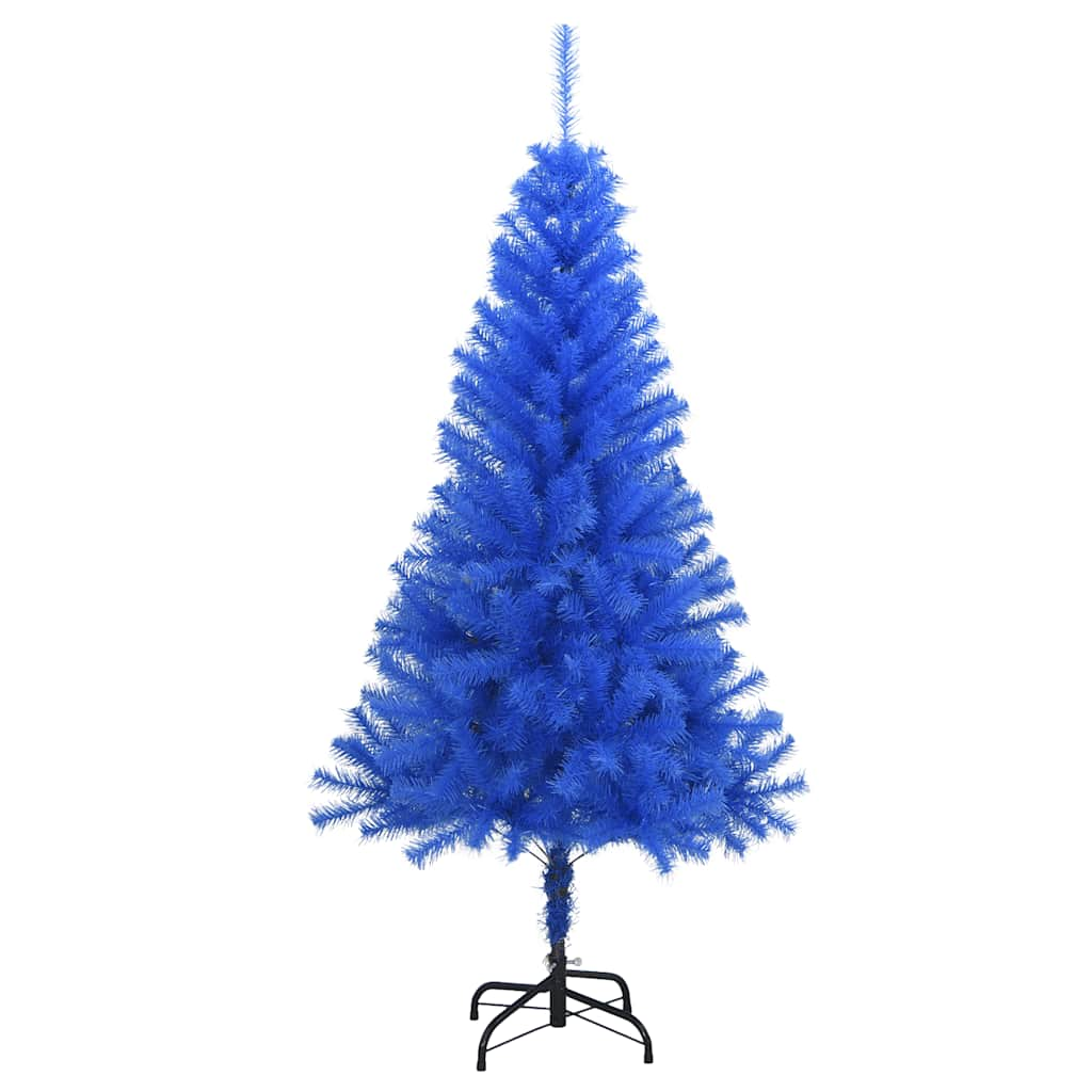 Vidaxl Kunstkerstboom med standard 150 cm PVC blå