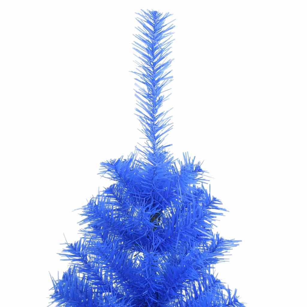 Vidaxl Kunstkerstboom med standard 150 cm PVC blå