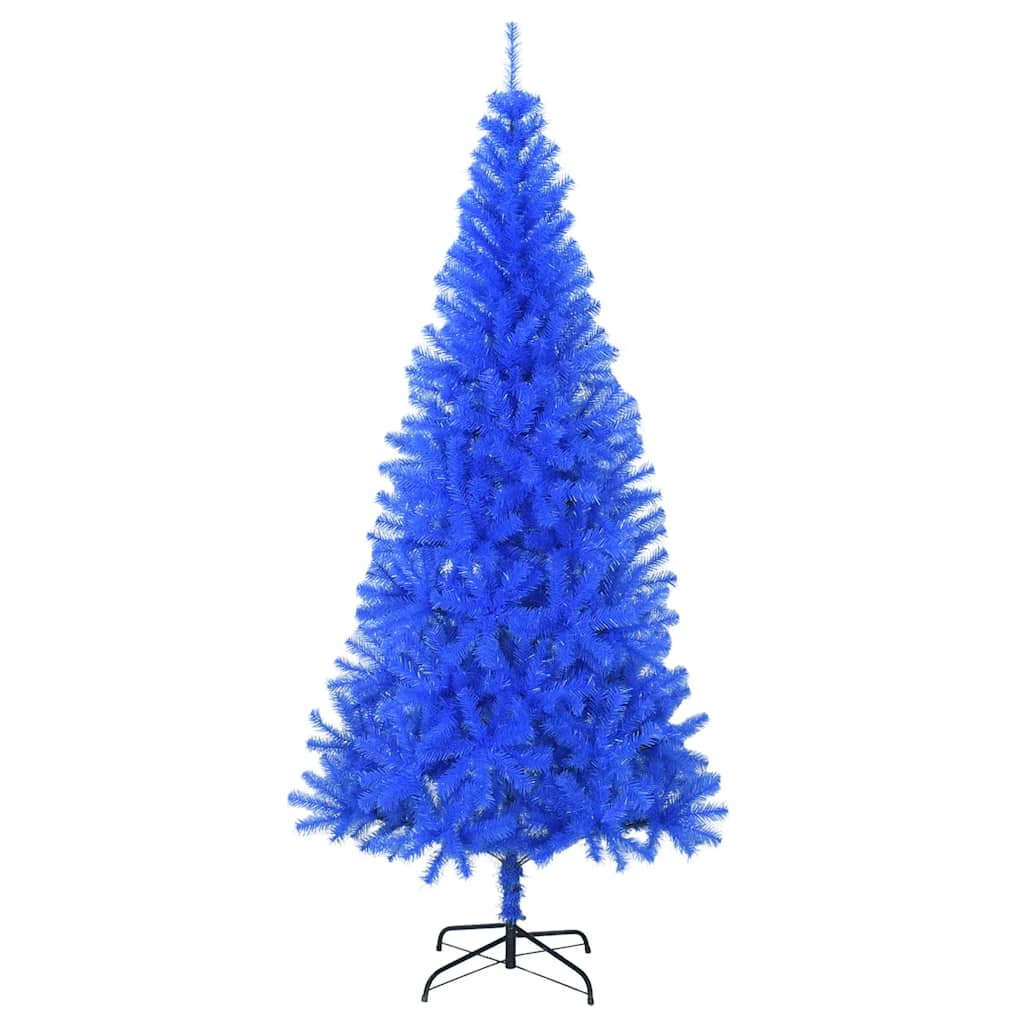 Vidaxl Kunstkerstboom med standard 210 cm PVC blå