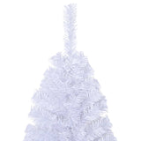 Vidaxl kunstkerstboom z grubymi gałęzami 180 cm PVC White