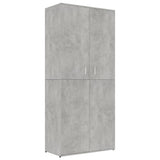 Szafka buta vidaxl 80x39x178 cm przetworzona drewniana cena betonu