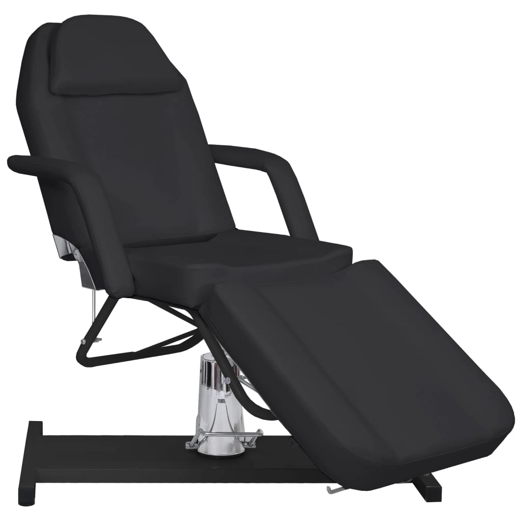 Vidaxl massage table 180x62x (87-112) cm black