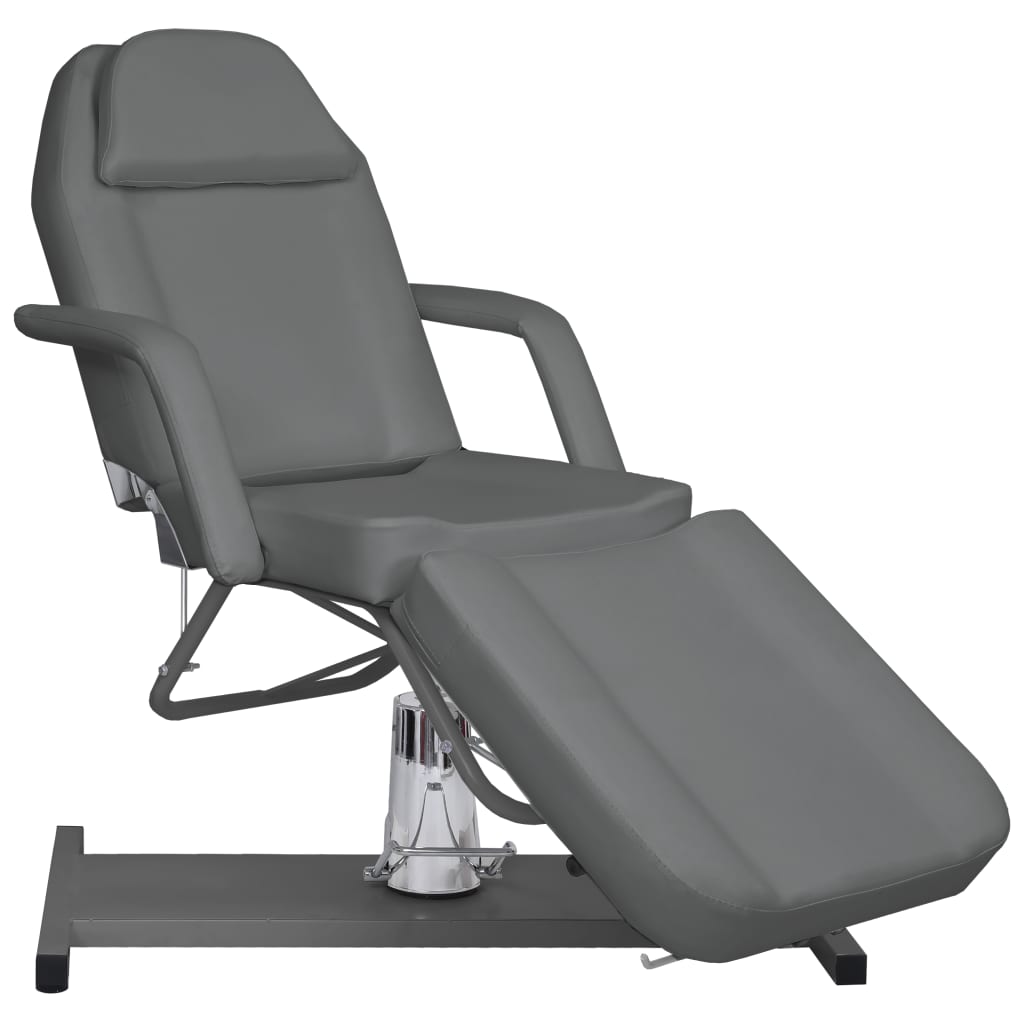 Vidaxl massage table 180x62x (87-112) cm gray