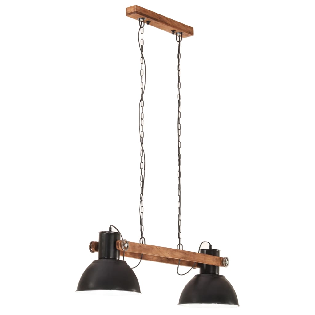 Vidaxl hanging lamp industrial 25 w e27 109 cm black