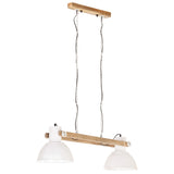 Vidaxl hanging lamp industrial 25 w e27 109 cm white