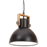 Vidaxl hanging lamp industrial around 25 W E27 40 cm Black