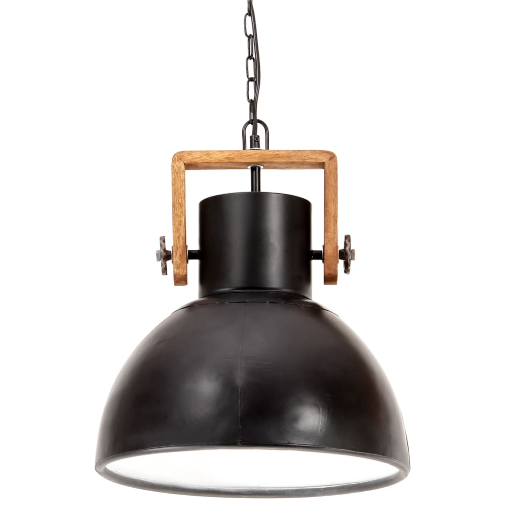 Vidaxl hanging lamp industrial around 25 W E27 40 cm Black