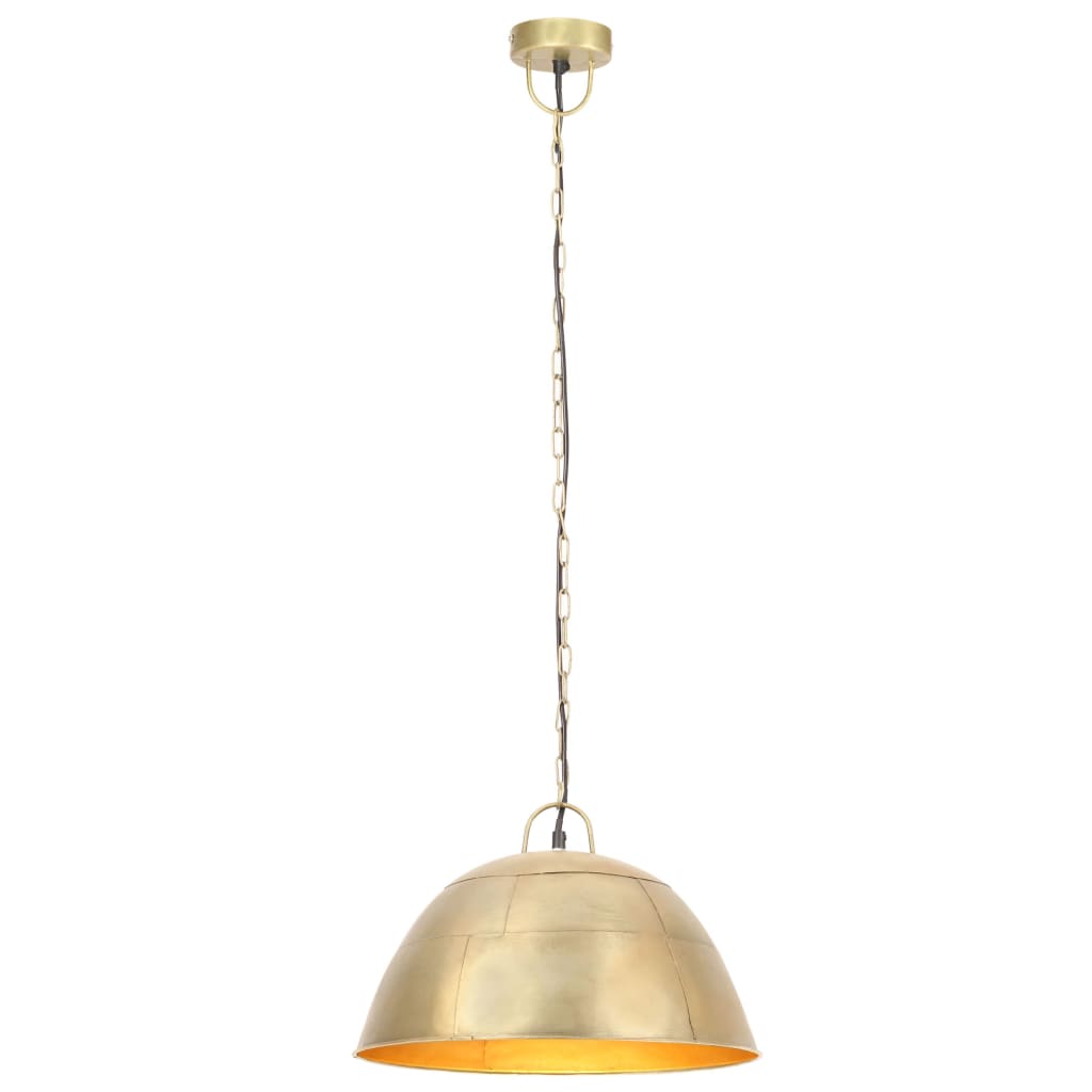 Vidaxl Hanging Lamp Industrial Vintage Round 25 W E27 41 cm mosazná barva