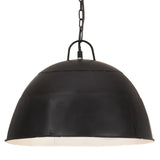 Vidaxl hanging lamp industrial vintage round 25 w e27 41 cm black