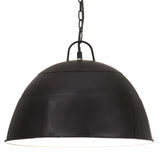 Vidaxl hanging lamp industrial vintage round 25 w e27 41 cm black