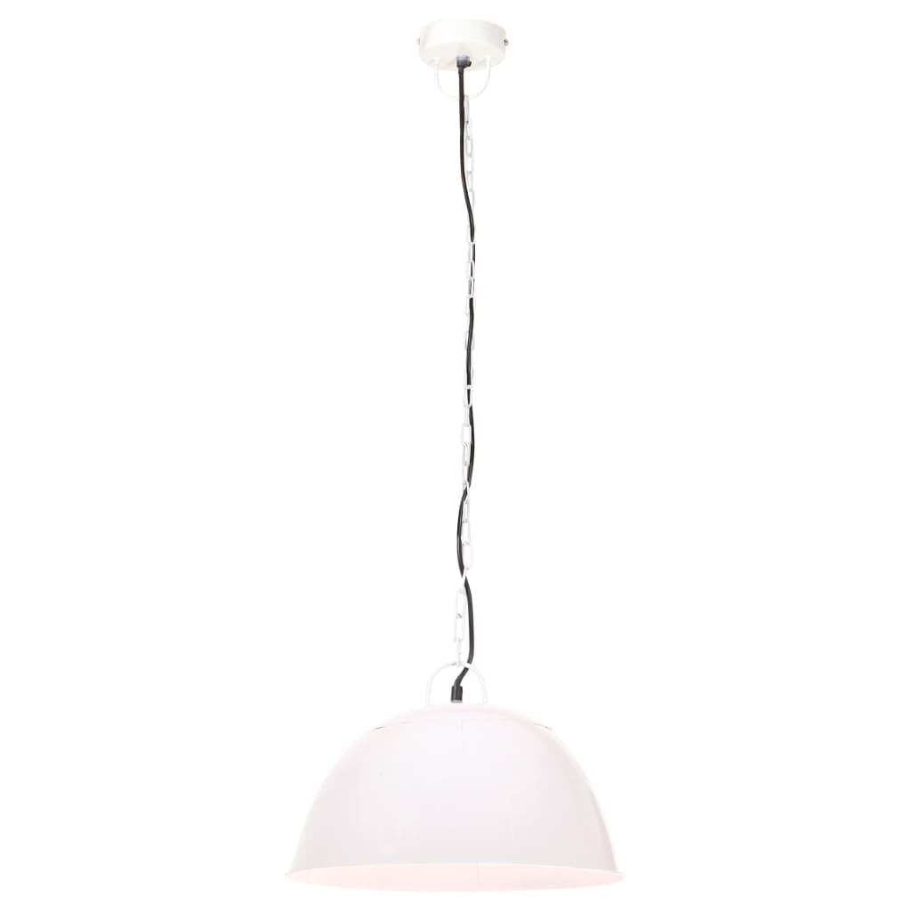 Vidaxl Lampada sospesa Vintage intorno a 25 W E27 41 cm Bianco