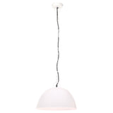 Vidaxl Lampada sospesa Vintage intorno a 25 W E27 41 cm Bianco