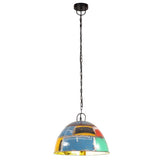 Vidaxl hanging lamp industrial vintage round 25 w e27 41 cm multi -colored