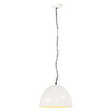 Vidaxl Hanging Lamp Industrial Vintage um 25 W E27 31 cm Weiß