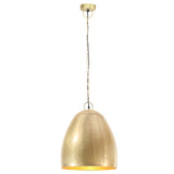 Vidaxl hanging lamp industrial around 25 W E27 42 cm brass -colored