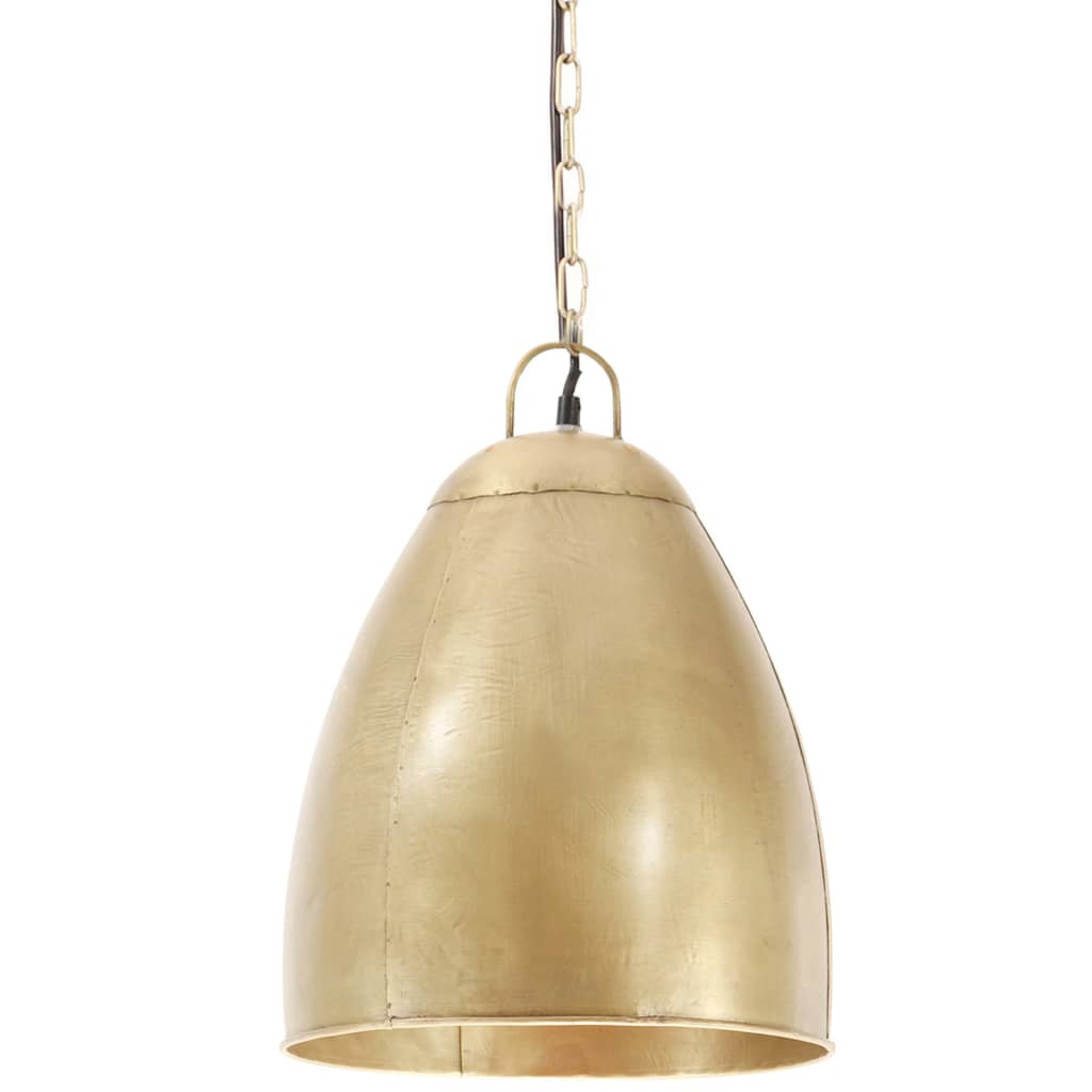 Vidaxl Hanging Lamp Industrial ca. 25 W E27 32 cm Messing -Colored