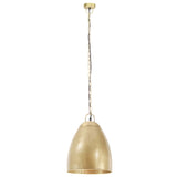 Vidaxl Hanging Lamp Industrial ca. 25 W E27 32 cm Messing -Colored