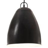 Vidaxl hänken Lamp Industrie ronderëm 25 W E27 32 cm schwaarz