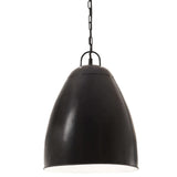 Vidaxl hänken Lamp Industrie ronderëm 25 W E27 32 cm schwaarz