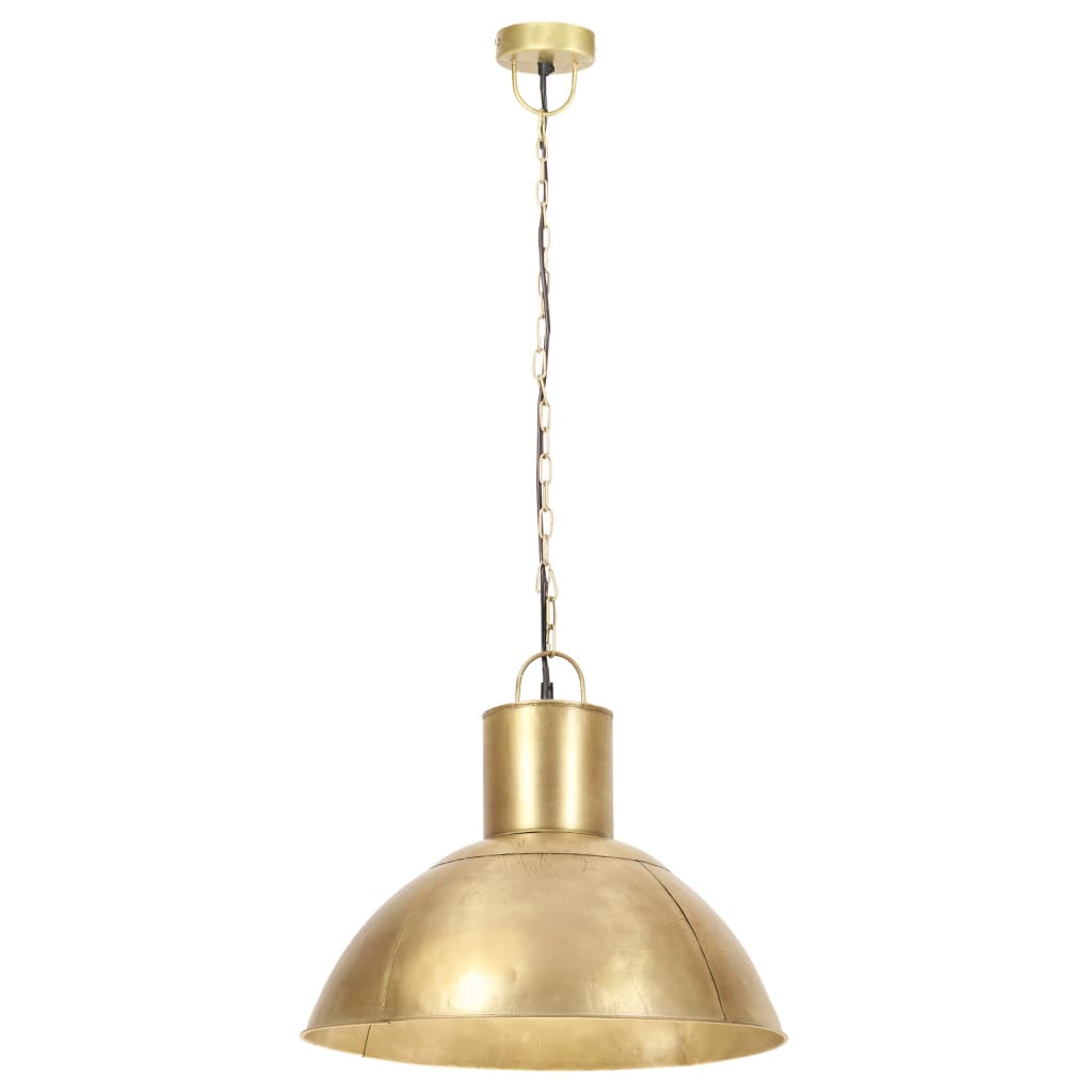 VidaXL hanging lamp around 25 W E27 48 cm brass -colored