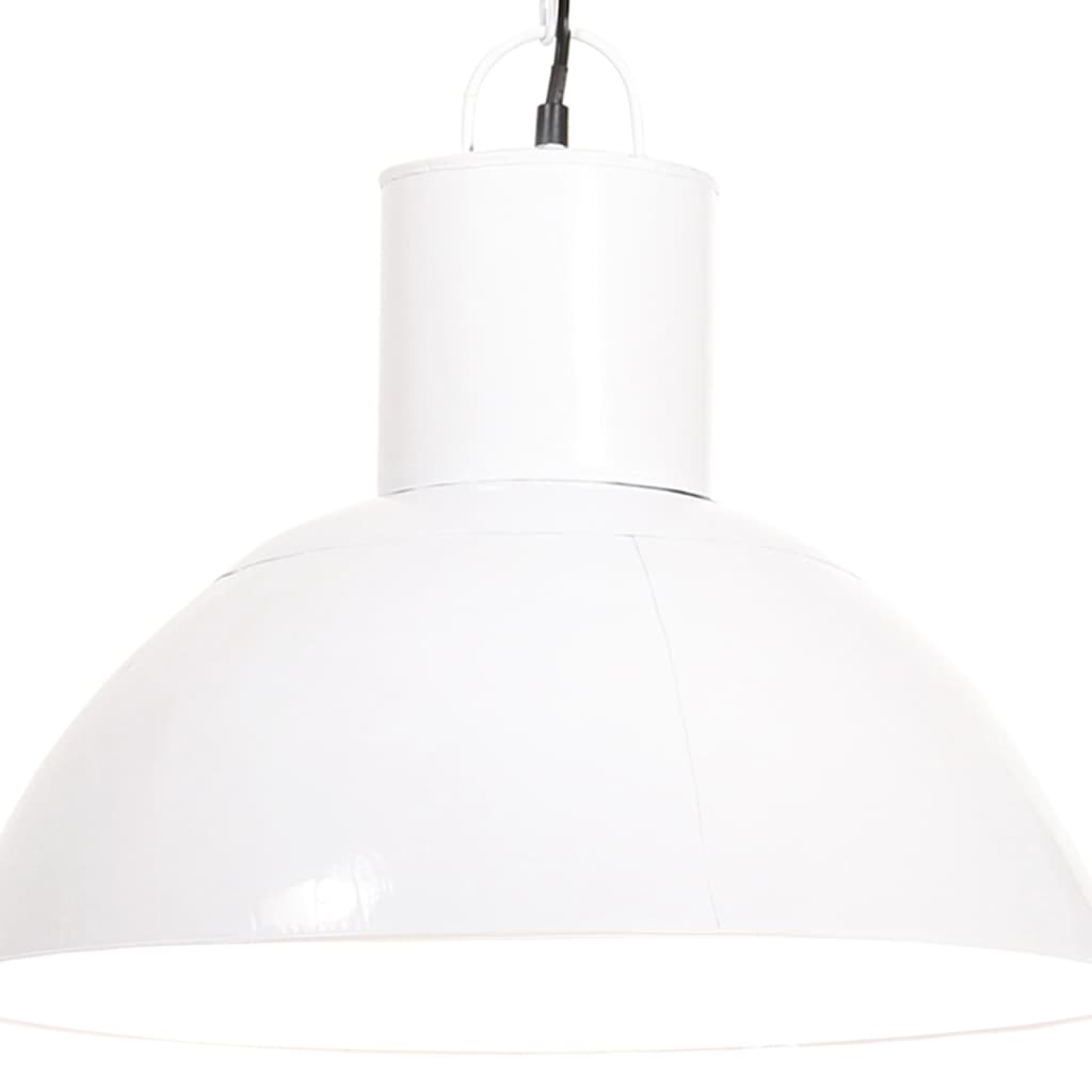 Vidaxl hängende Lampe um 25 W e27 48 cm Weiß