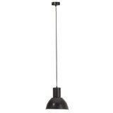 Vidaxl Hanging Lampe um 25 W e27 28,5 cm schwarz