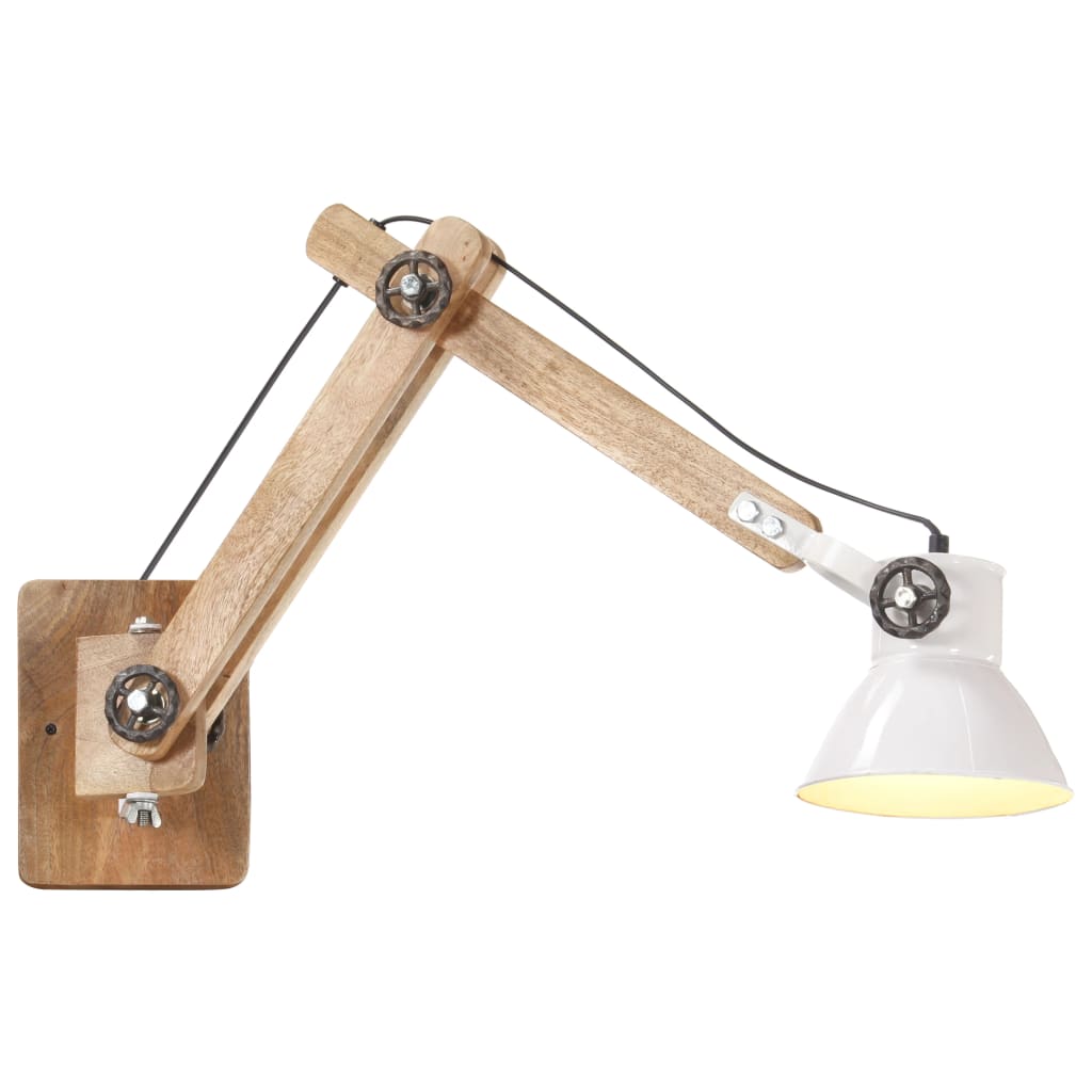 Vidaxl Wall lamp Industrial around E27 White