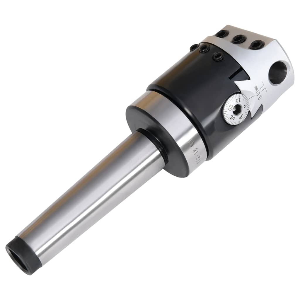 Vidaxl drilling head with mt3 drill shaft for lathes 50 mm