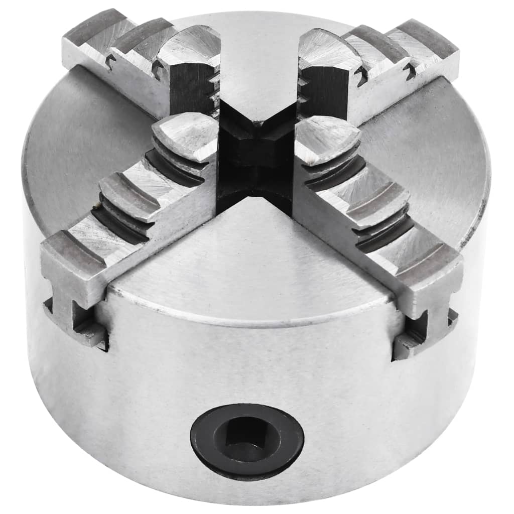 VidaXL claw plate with 4 pelvis self -centering 100 mm steel