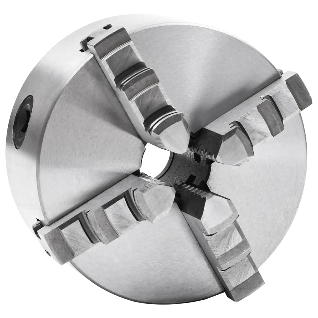 VidaXL claw plate with 4 pelvis self -centering 125 mm steel