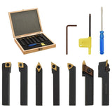 VIDAXL 12 pièces Running Tool Set Indexible 80 mm 12x12 mm