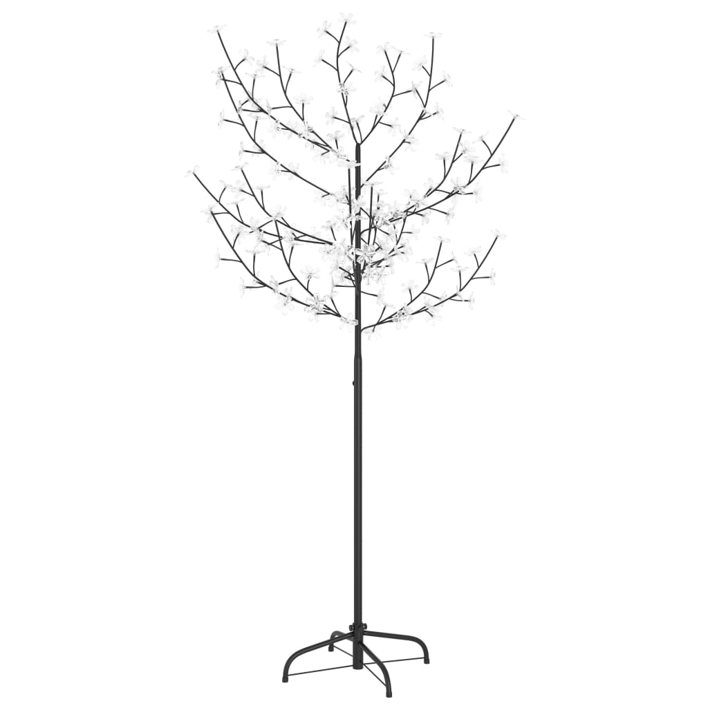 Vidaxl Christmas Tree 120 LEDS CHERCHE BLANC LEIL BLOSSOM DE CHERRY 150 CM