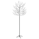 Vidaxl Choink Tree 220 Diody LED ciepłe białe światło wiśniowe 220 cm