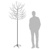 Vidaxl Weihnachtsbaum 220 LEDs kaltes weißes Licht Kirschblüte 220 cm