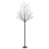 Vidaxl Christmas Tree 600 LED diody Blue Light Cherry Blossom 300 cm