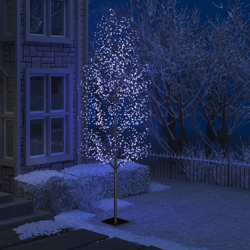 VIDAXL Tree di Natale 1200 LED BLUS BLUSCHE CHECHRY BLOSSOM 400 cm