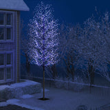 Vidaxl Christmas Tree 2000 LEDS Blue Light Cherry Blossom 500 cm