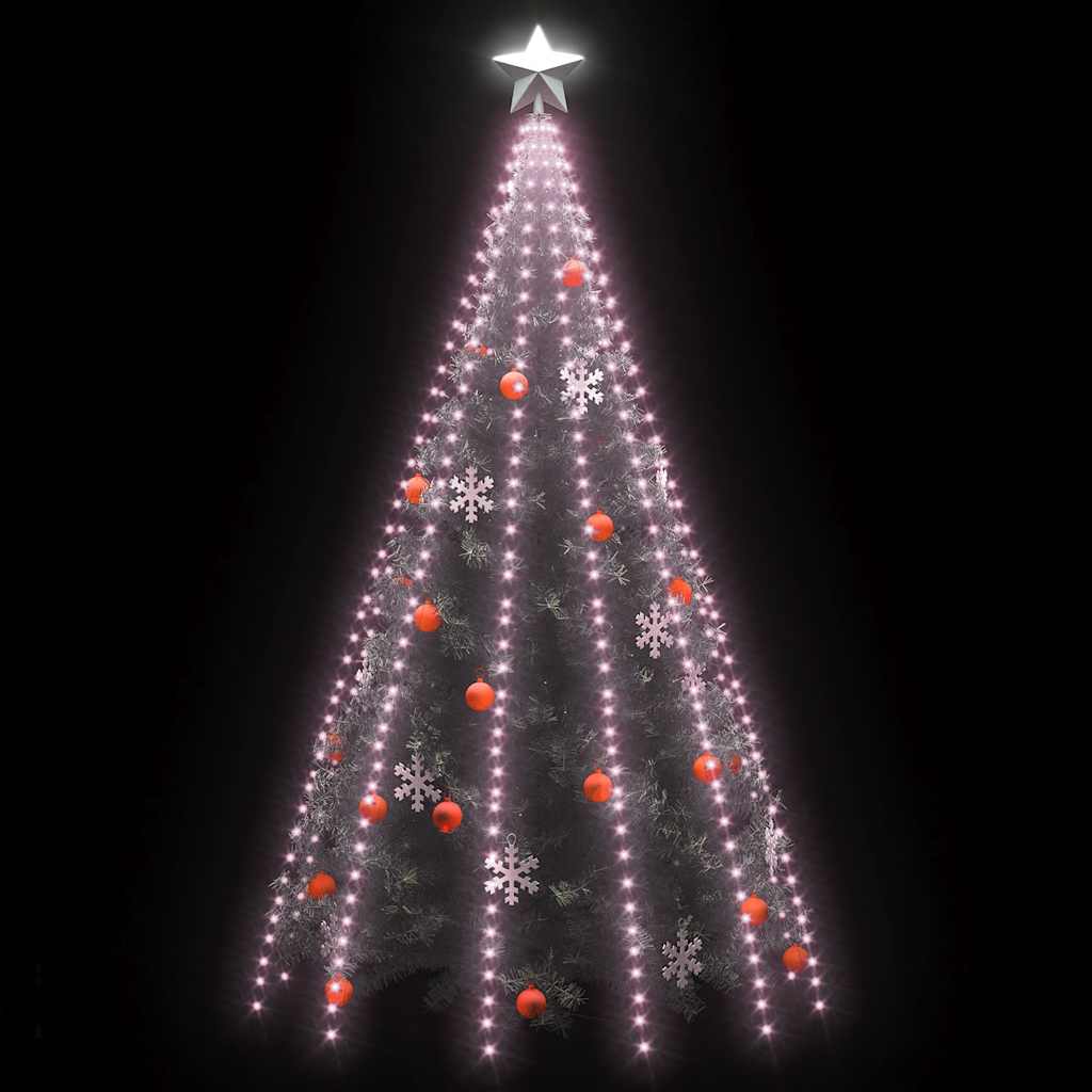 Iluminación de árbol de Navidad Vidaxl con 500 LED Net 500 cm