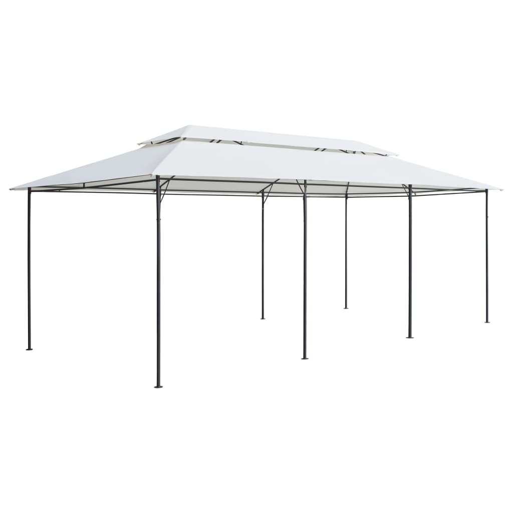 Vidaxl Arbor 180g m² 600x298x270 cm blanc