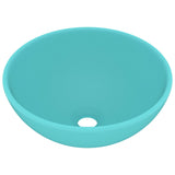 Vidaxl Washbasin Ronda 32.5x14 cm Cerámico Matt Light Green