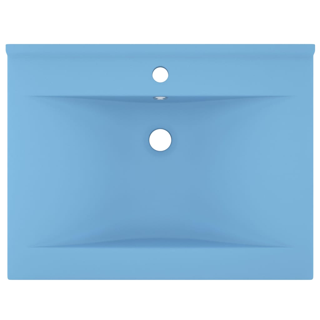 Vidaxl washbasin s otvorem klepnutím 60x46 cm keramic Matt Light Blue