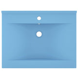 Vidaxl washbasin s otvorem klepnutím 60x46 cm keramic Matt Light Blue